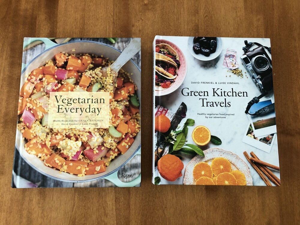 Green Kitchen Travels  Vegetarian Everday Cookbooks by D. Frenkiel & L. Vindahl